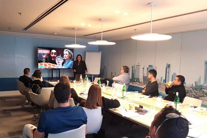 פייק ניוז הרצאה ללקוחות חברת מידות