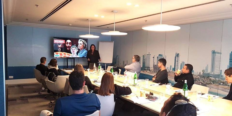 פייק ניוז הרצאה ללקוחות חברת מידות